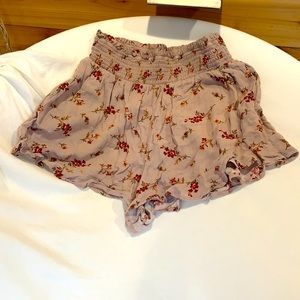 American Eagle floral shorts